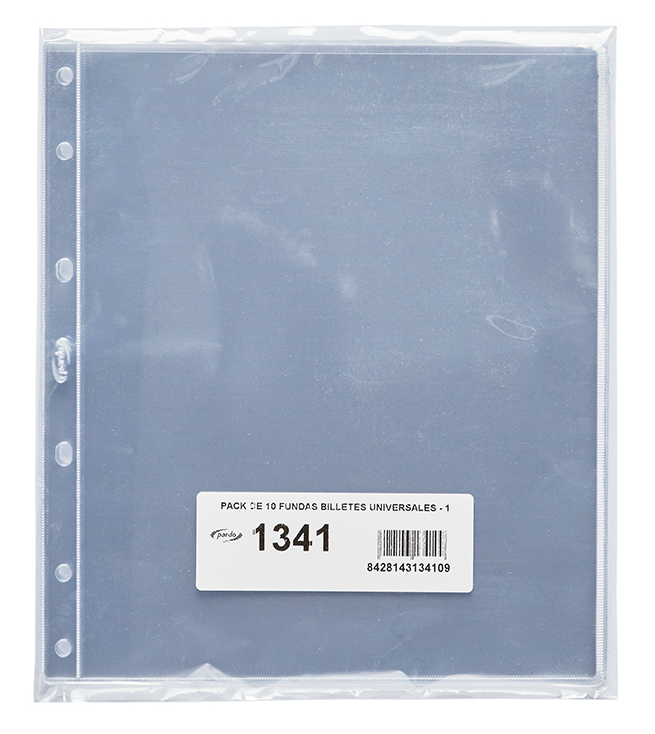 Funda clasificadora para archivadores de 4 anillas, 1 departamento